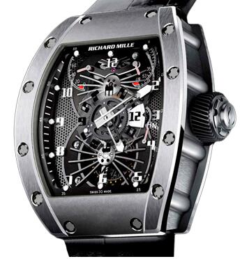 Richard Mille RM 022 Aerodyne Tourbillon Dual Time Zone RM 022 WG Replica Watch